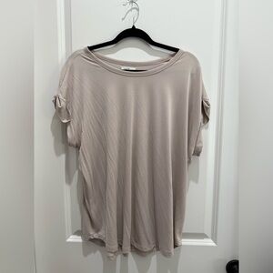 🌟Maurices 24/7 Light Beige Blouse